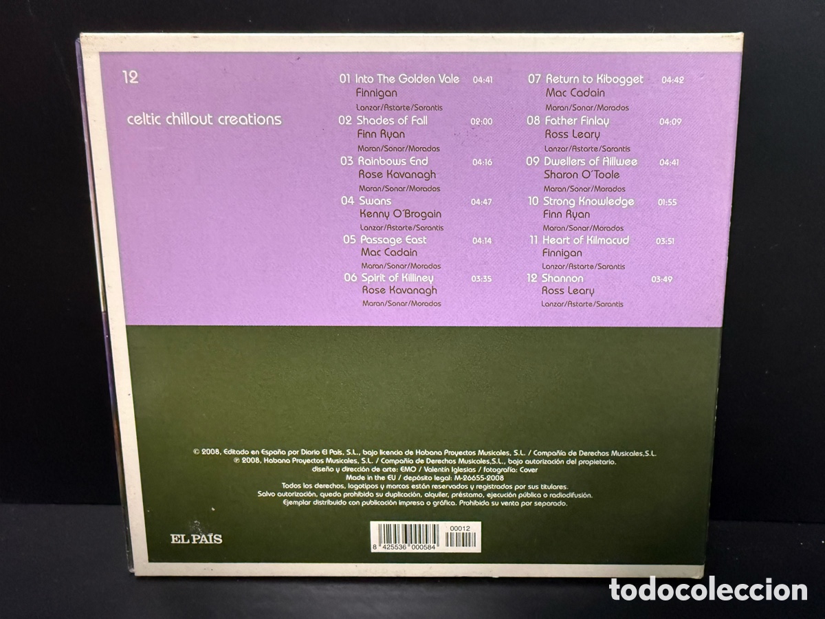 CDs de m&uacute;sica: Various - 12/Celtic Chillout Creations (CD) - Foto 2