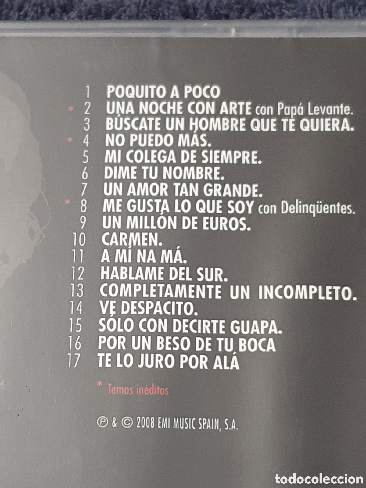 CDs de m&uacute;sica: CD33. El Arrebato - Grandes &Eacute;xitos, 2008. - Foto 5