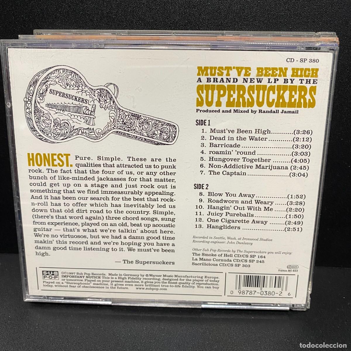 CDs de m&uacute;sica: Supersuckers - Mustve Been High (CD) - Foto 2