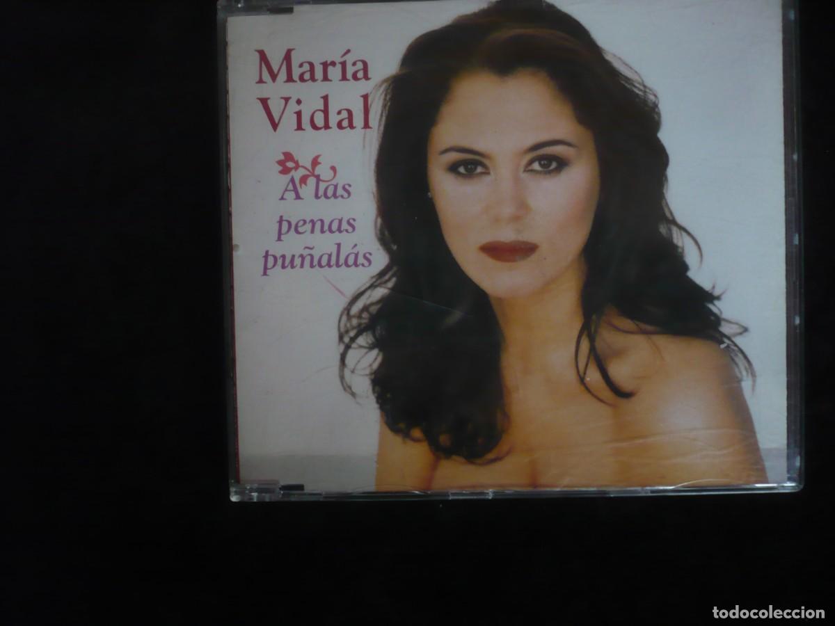 CDs de m&uacute;sica: maria vidal - a las penas pu&ntilde;alas - cd como nuevo - Foto 1