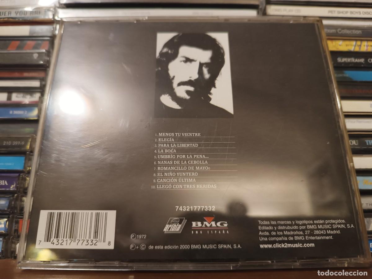 CDs de m&uacute;sica: Joan Manuel Serrat &lrm;&ndash; Miguel Hernandez-CD - Foto 2