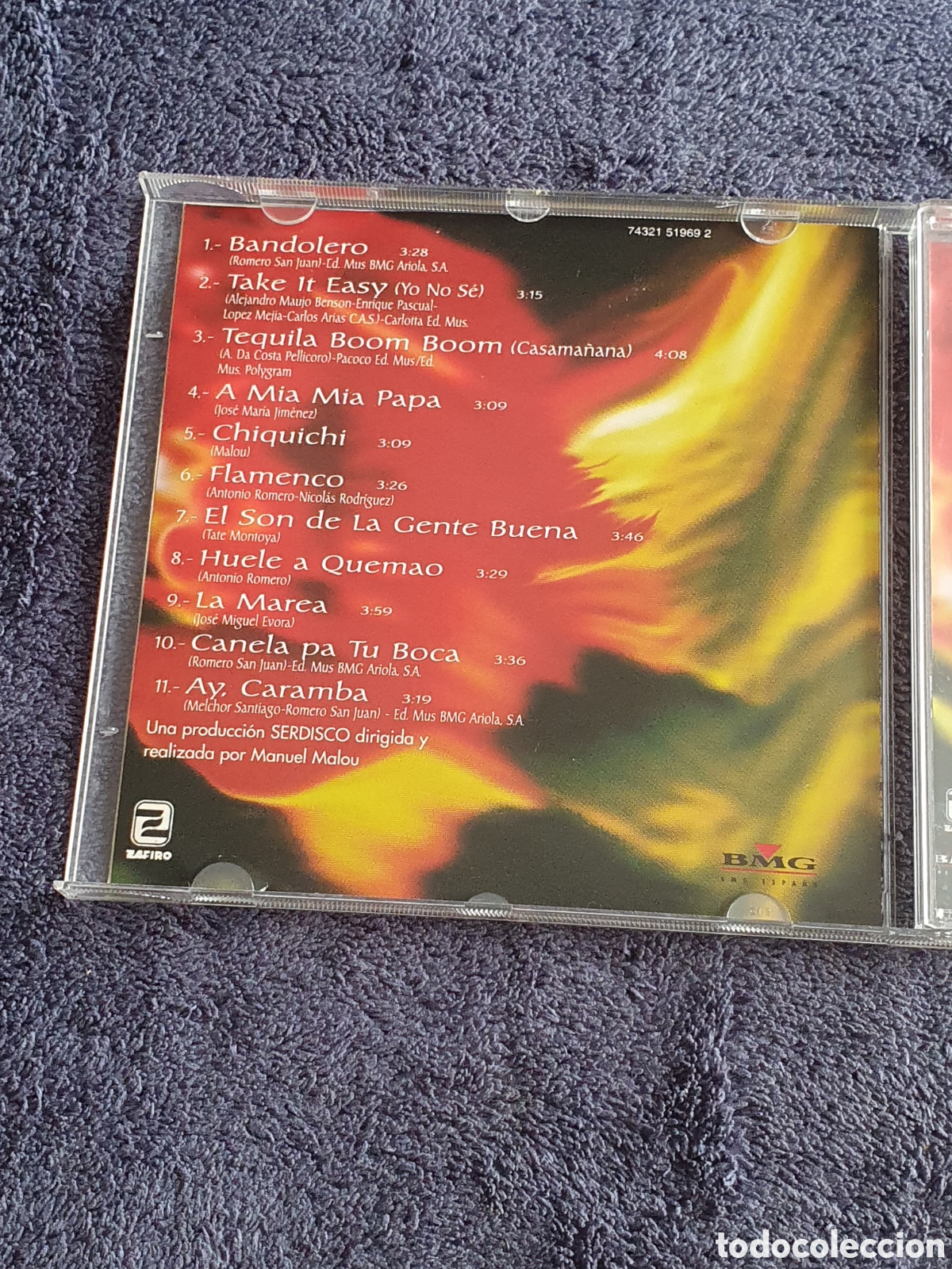 CDs de m&uacute;sica: CD33. Los Del R&iacute;o - Colores 1997. - Foto 3