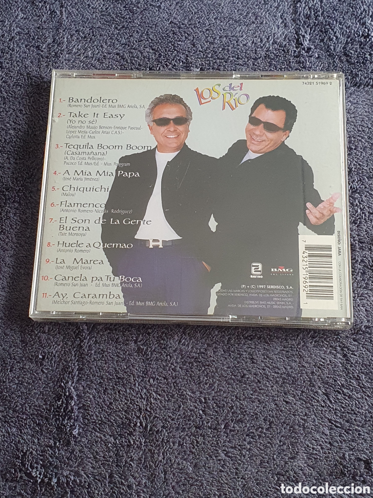 CDs de m&uacute;sica: CD33. Los Del R&iacute;o - Colores 1997. - Foto 4