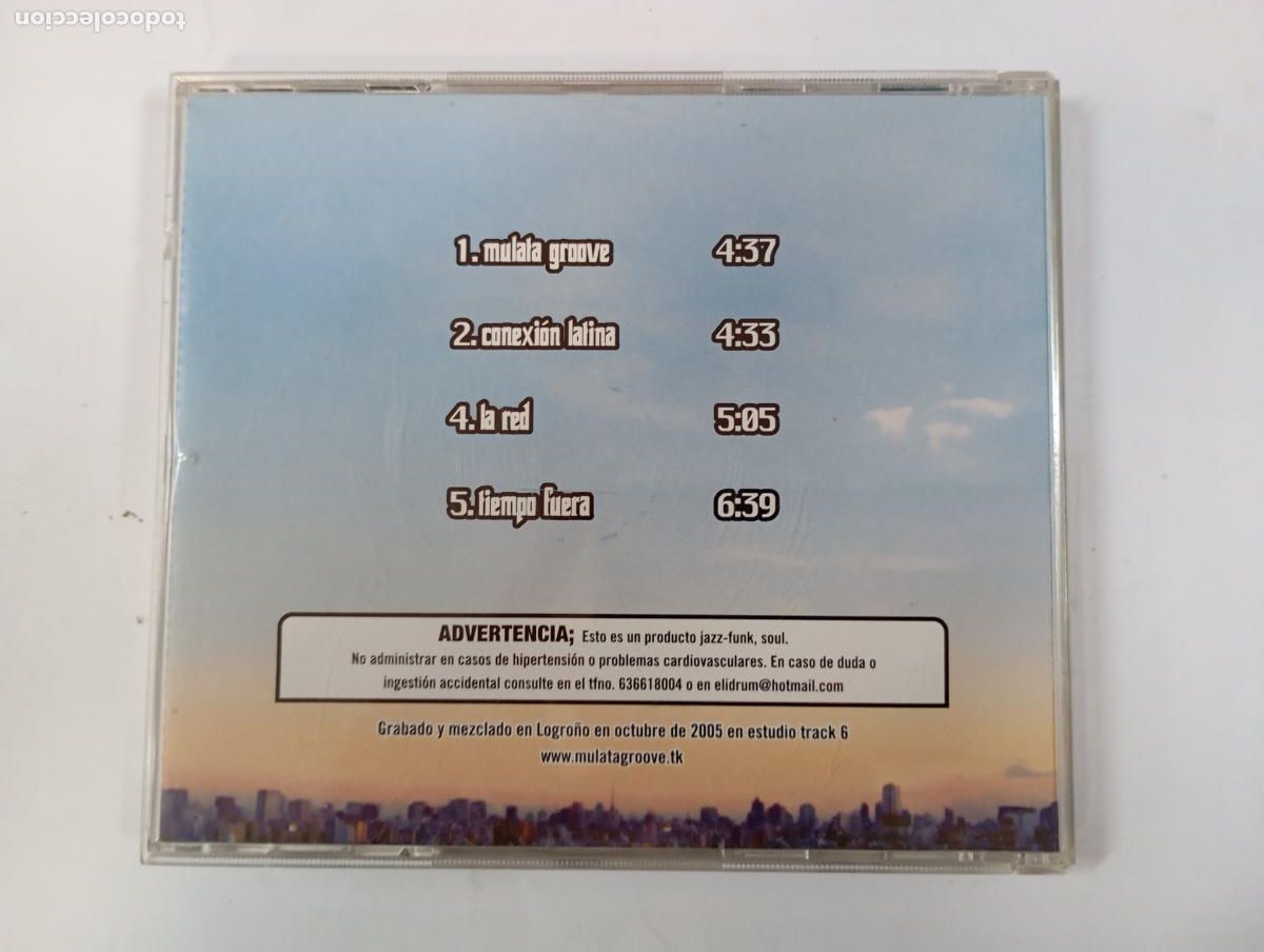 CDs de m&uacute;sica: MULATA GROOVE CD. TDKCD35 - Foto 2