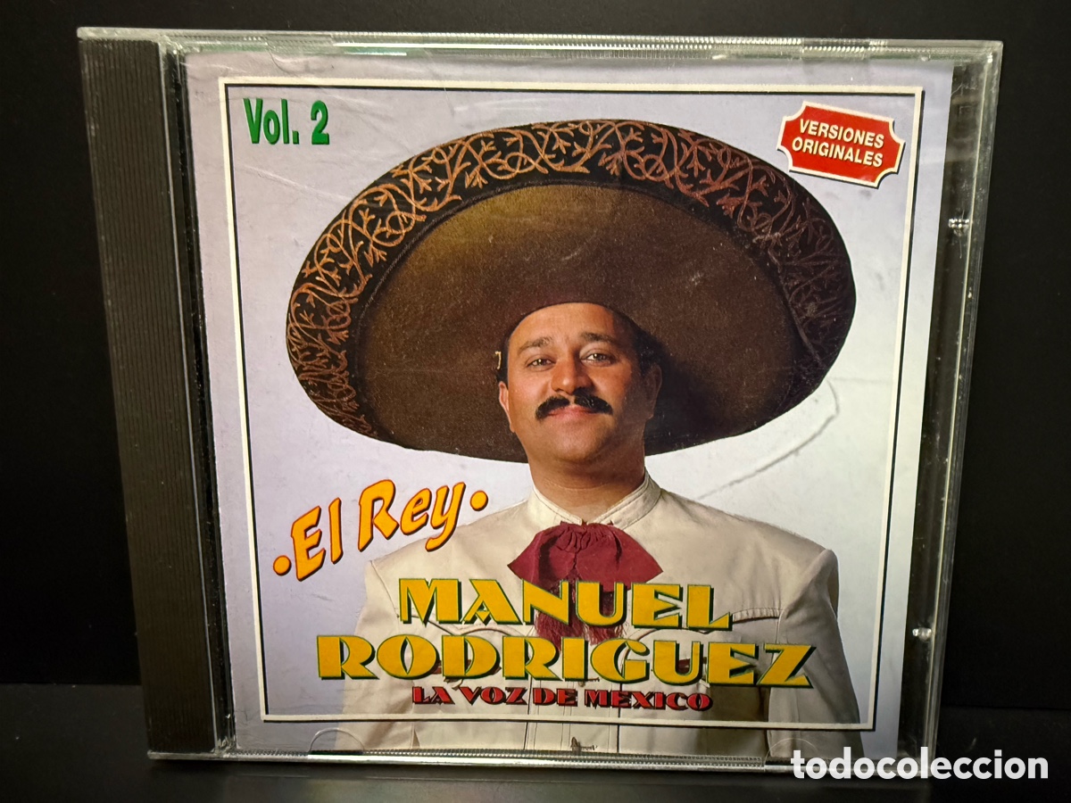 CDs de m&uacute;sica: Manuel Rodr&iacute;guez - El Rey - La Voz de Mexico, Vol. 2 (CD) - Foto 1