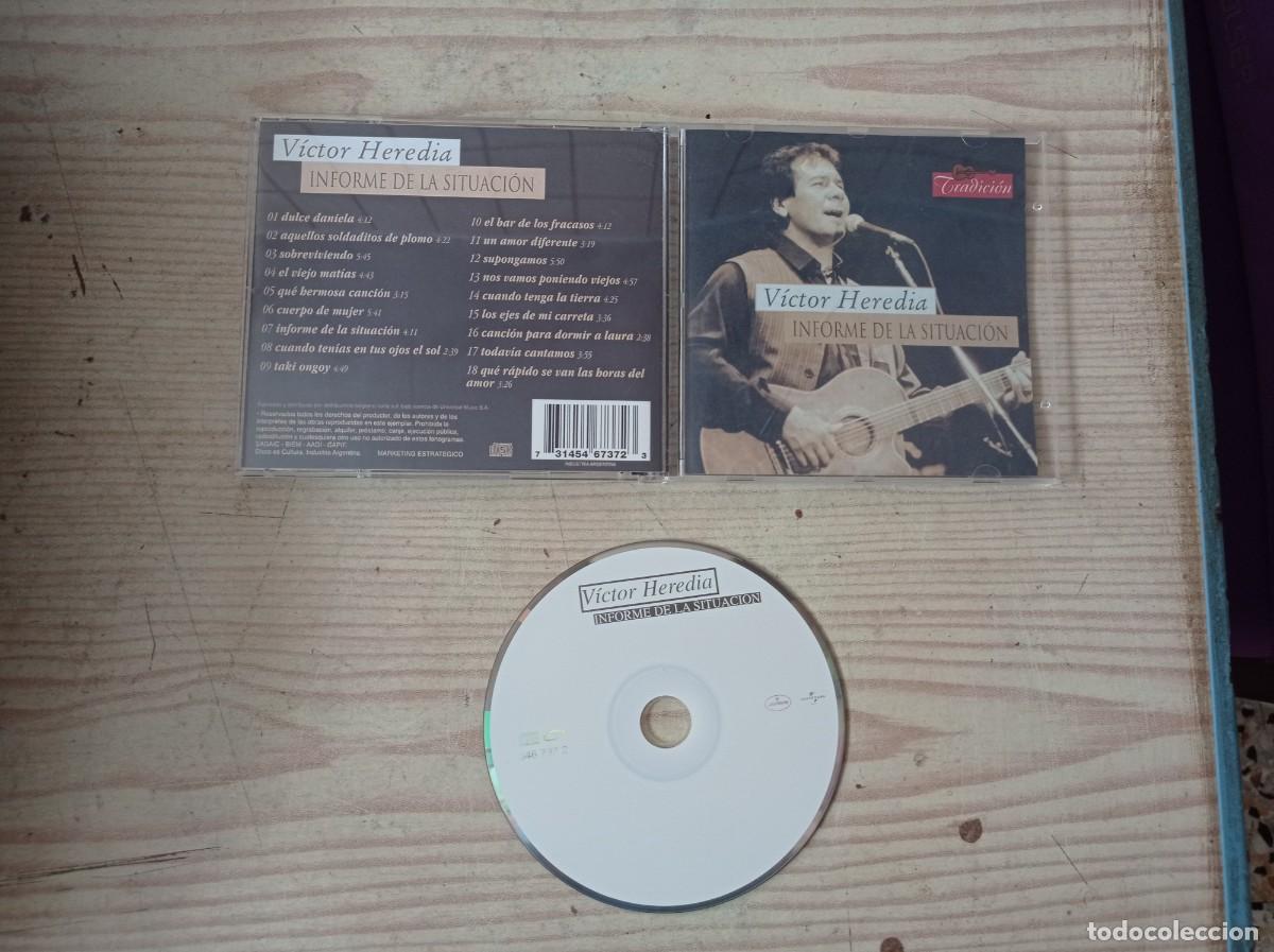 CDs de m&uacute;sica: Victor Heredia - Informe De La Situacion CD - Foto 1