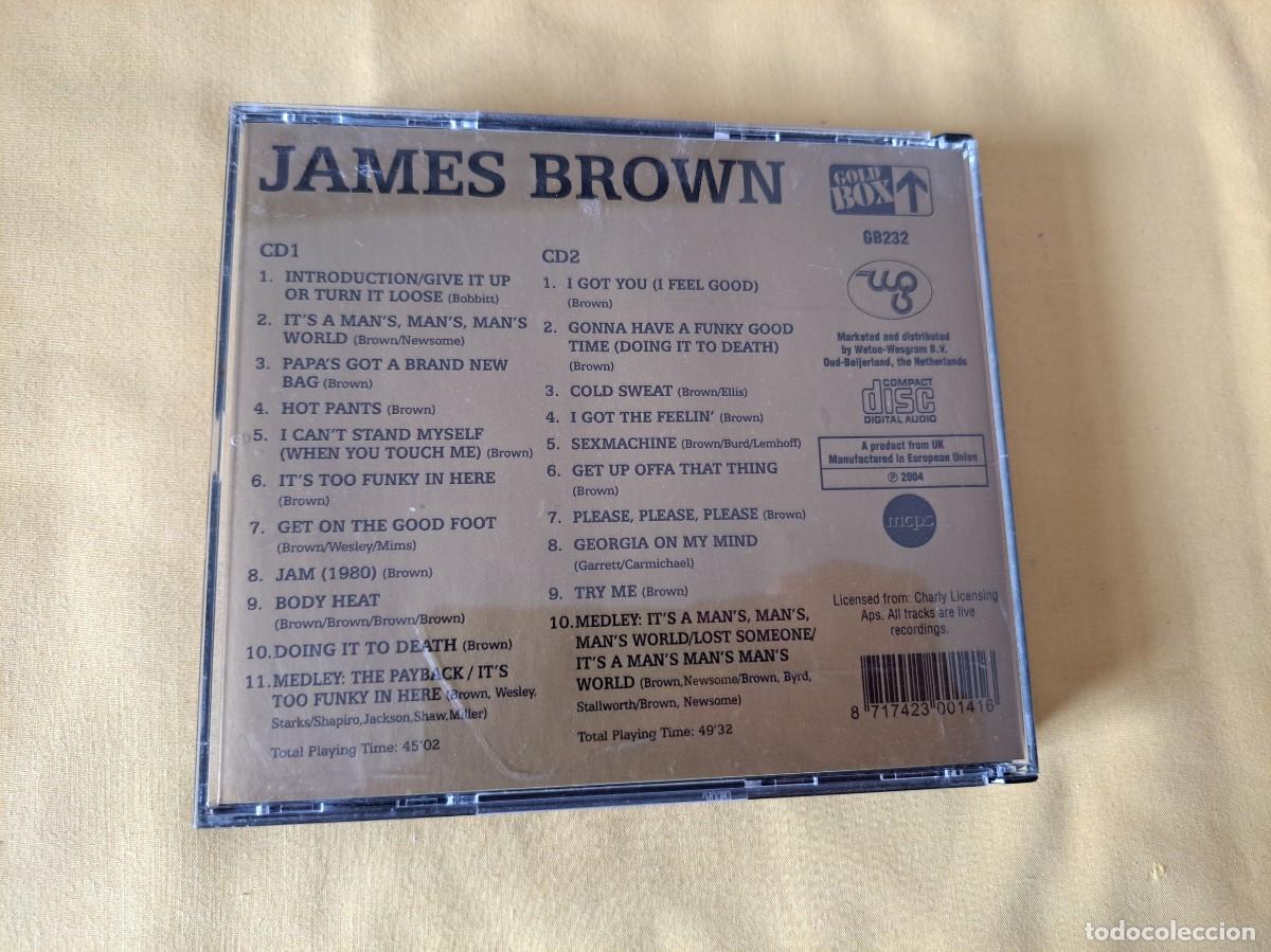 CDs de m&uacute;sica: JAMES BROWN - I FEEL GOOD (2 CD) - MCPS 2004 - CD - Foto 4