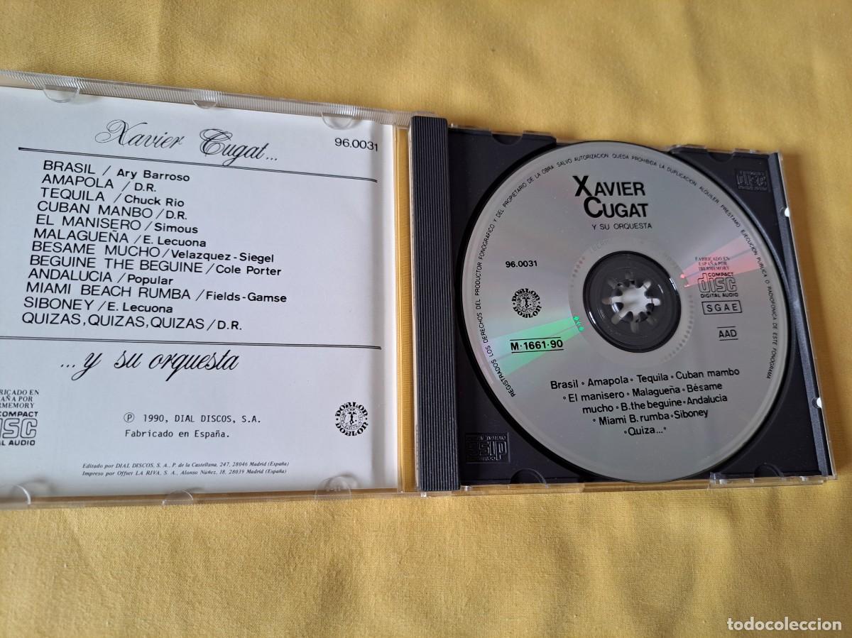 CDs de m&uacute;sica: XAVIER CUGAT Y SU ORQUESTA - DIAL DISCOS 1990 - CD - Foto 2