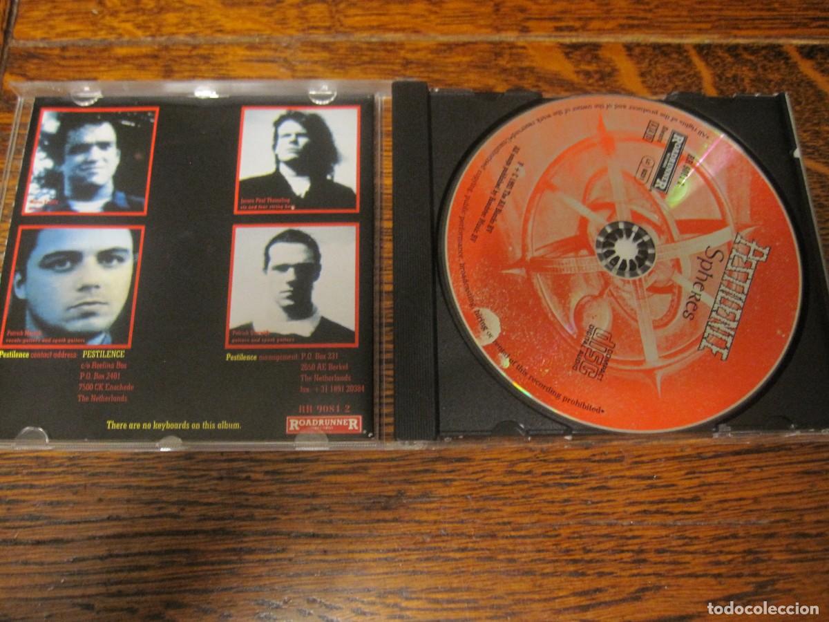 CDs de m&uacute;sica: PESTILENCE &rdquo;Spheres&rdquo; 1993 - Foto 2