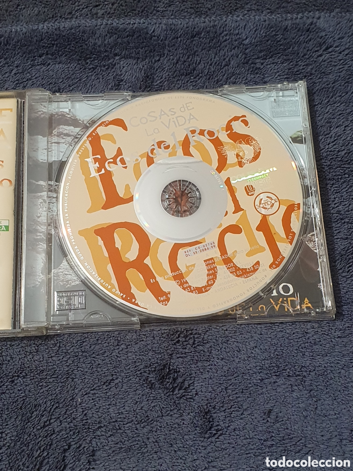 CDs de m&uacute;sica: CD34. Ecos Del Roc&iacute;o - Cosas De La Vida 1999. - Foto 2