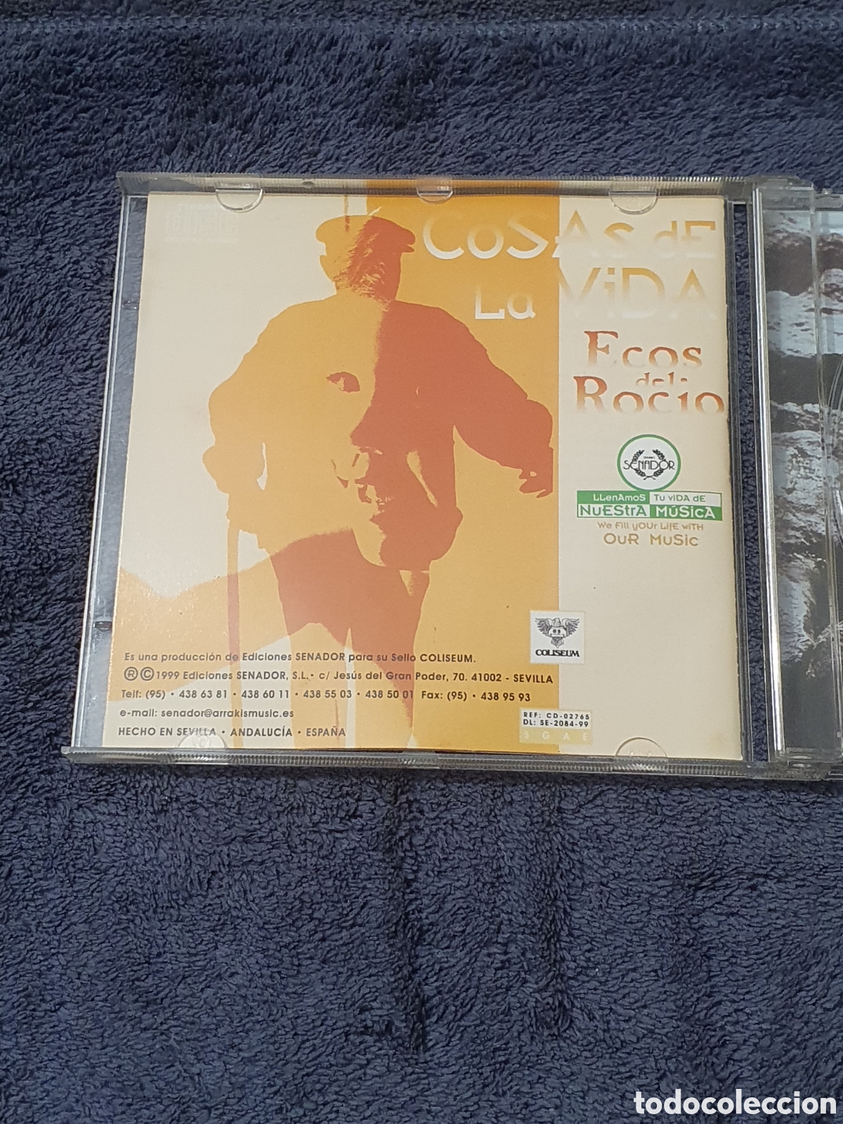 CDs de m&uacute;sica: CD34. Ecos Del Roc&iacute;o - Cosas De La Vida 1999. - Foto 3
