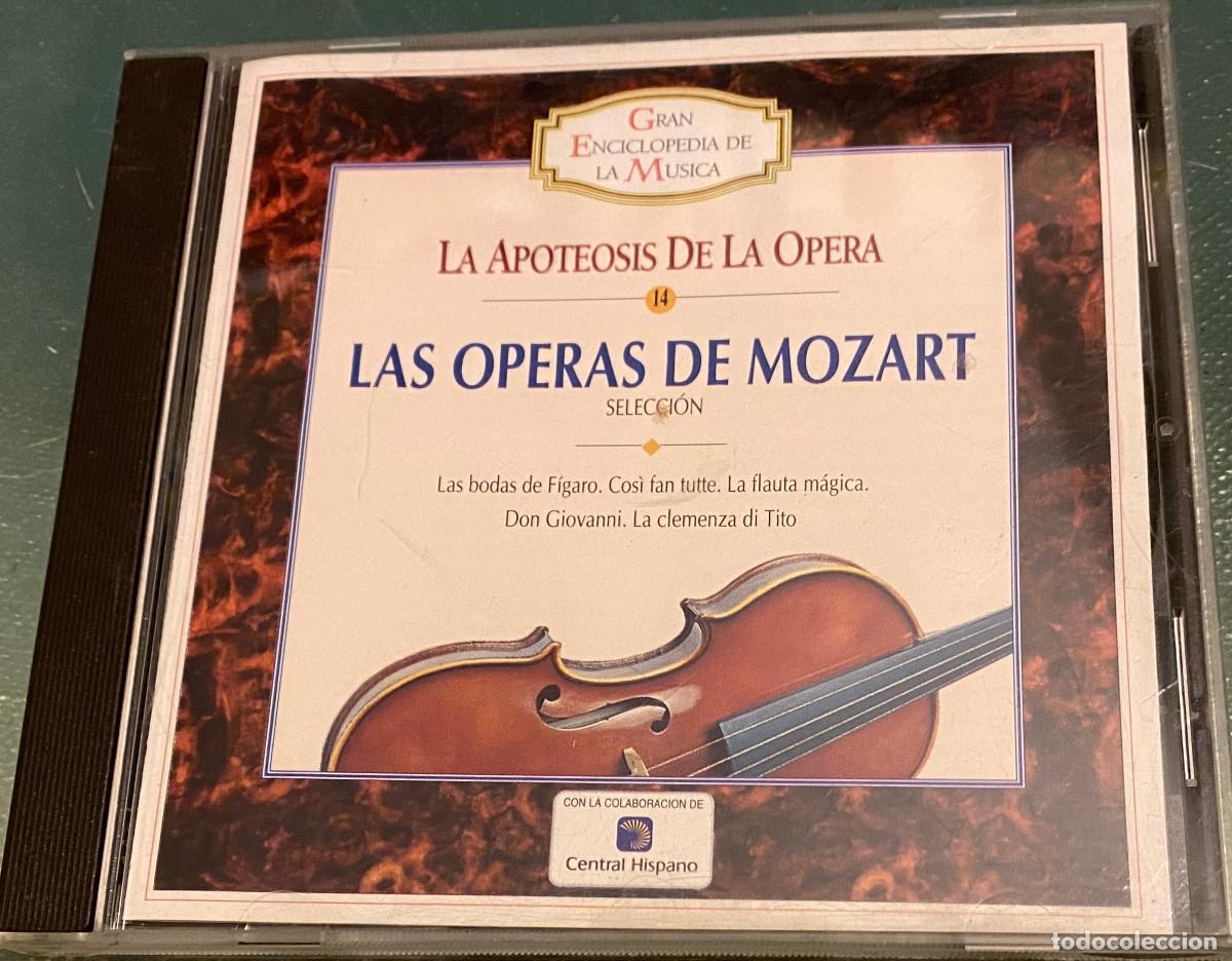 CDs de M&uacute;sica: 'Las &Oacute;peras de Mozart Selecci&oacute;n'. Orquesta Sinf&oacute;nica de Radio Bratislava y otras. 1995. Buen estado.