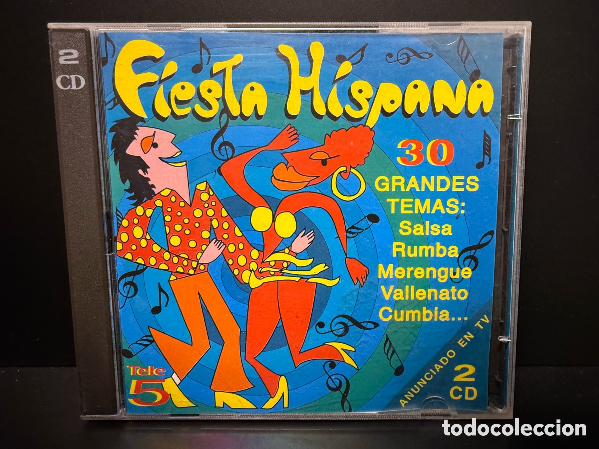 CDs de m&uacute;sica: Varios - Fiesta Hispana (2xCD) - Foto 1