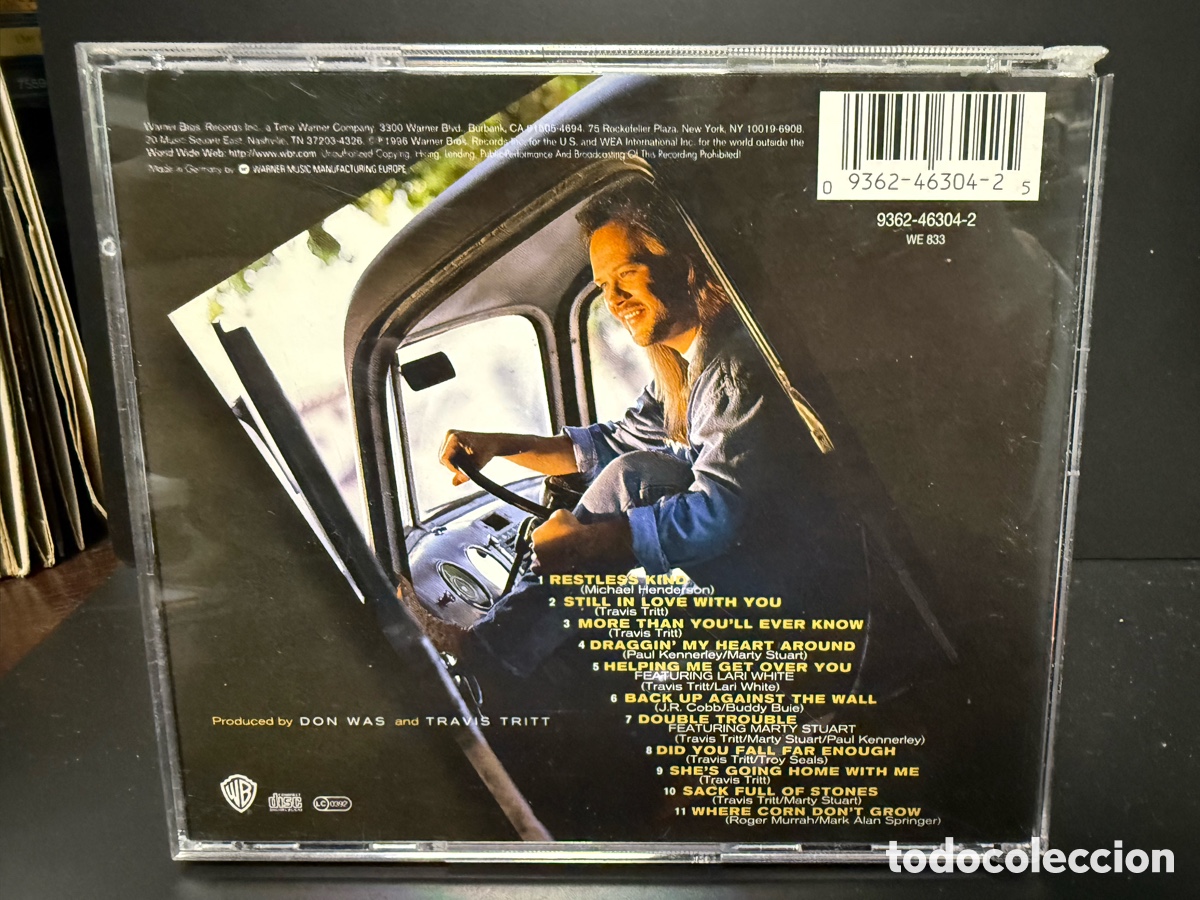 CDs de m&uacute;sica: Travis Tritt - The Restless Kind (CD) - Foto 2