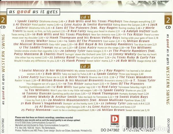 CDs de m&uacute;sica: Western Swing - 2xCD - Foto 2