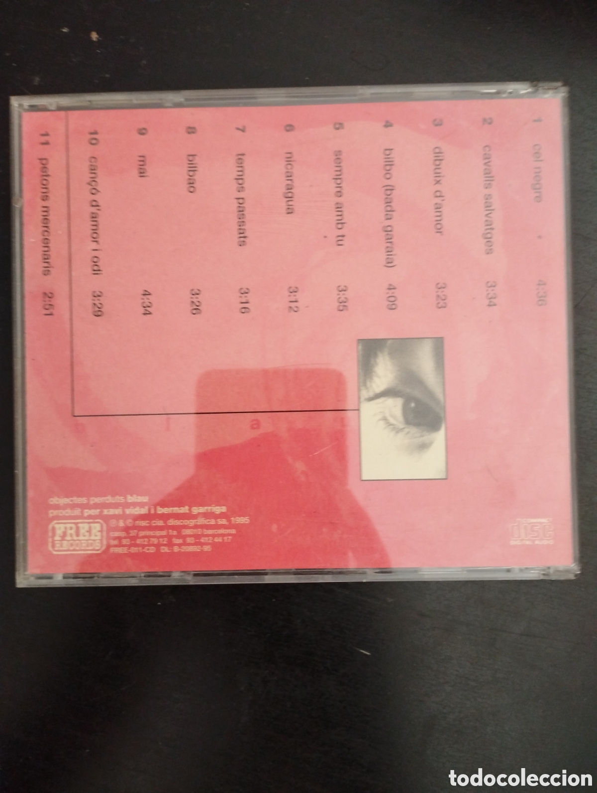 CDs de m&uacute;sica: OBJECTES PERDUTS - BLAU. CD, &Agrave;lbum. Free 011 CD - Foto 4