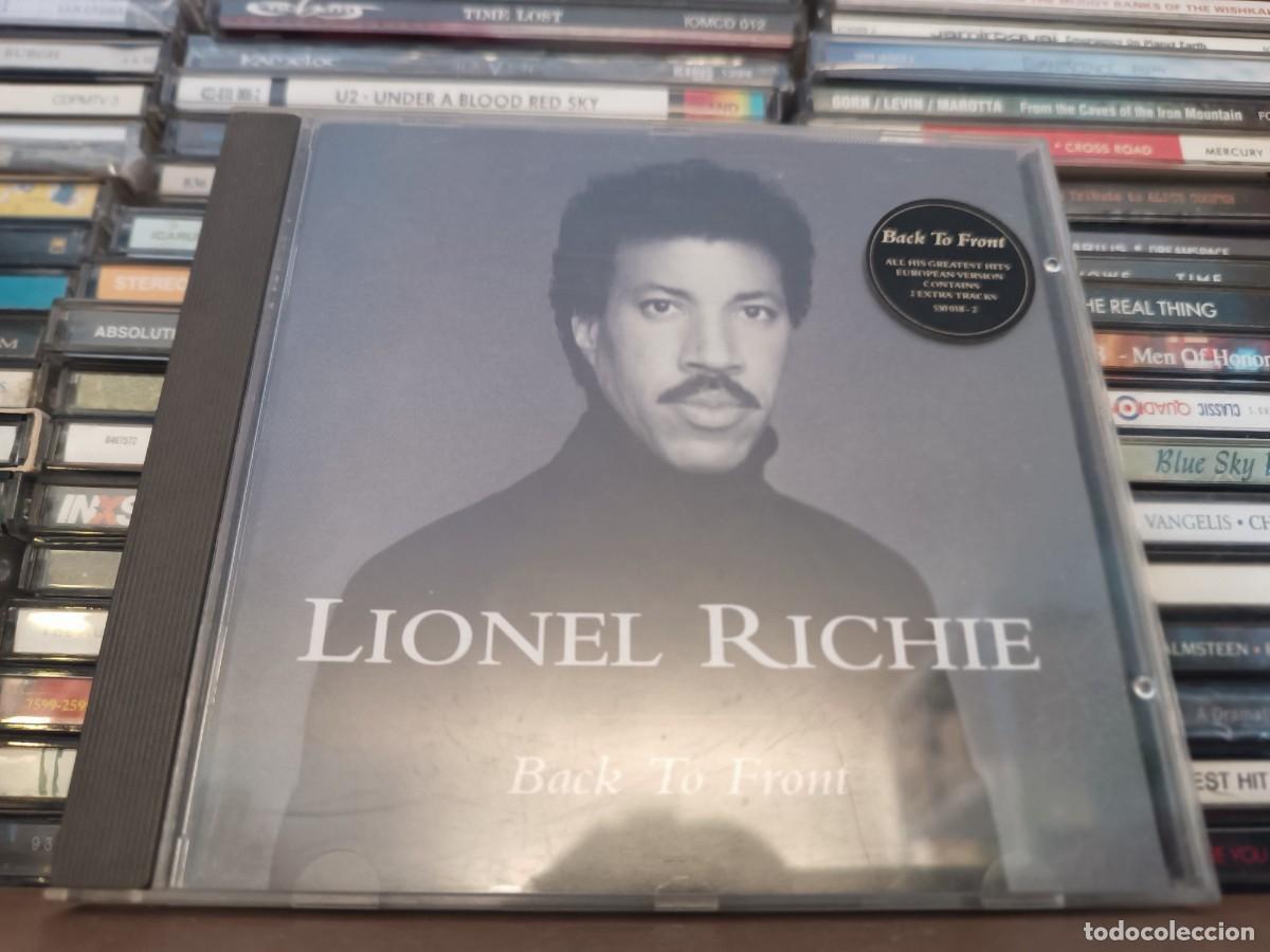 CDs de m&uacute;sica: Lionel Richie &lrm;&ndash; Back To Front-CD - Foto 1