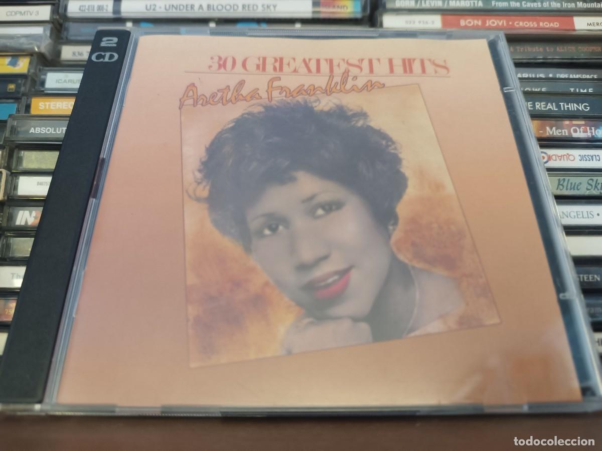 CDs de m&uacute;sica: Aretha Franklin &lrm;&ndash; 30 Greatest Hits-CD - Foto 1