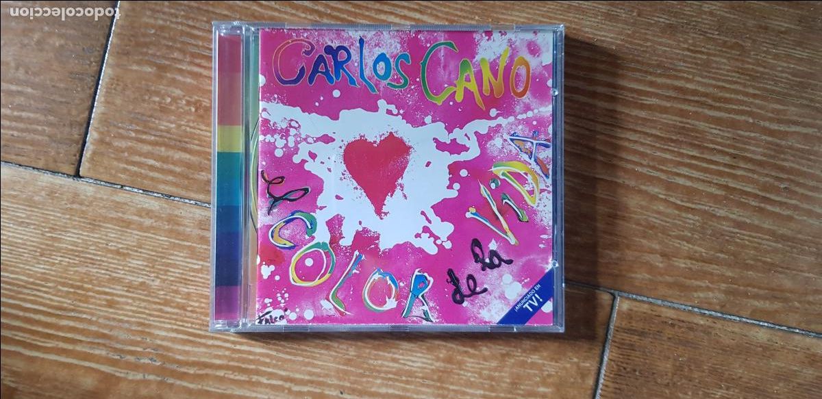CDs de m&uacute;sica: CD CARLOS CANO EL COLOR DE LA VIDA 1996 - Foto 1
