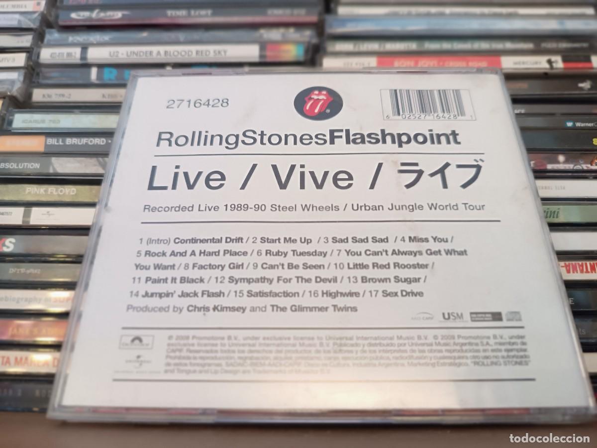 CDs de m&uacute;sica: Rolling Stones &lrm;&ndash; Flashpoint-CD - Foto 2