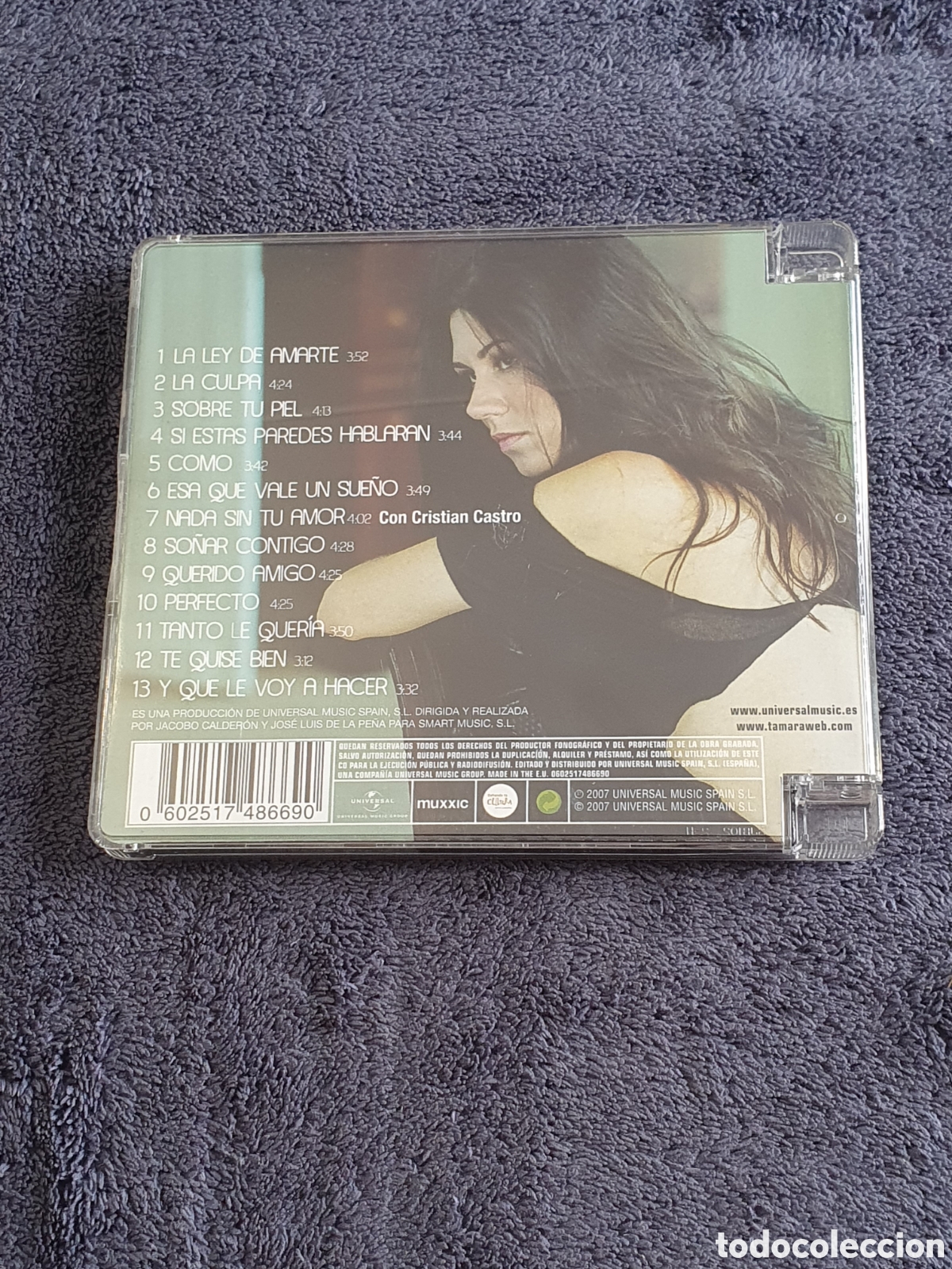 CDs de m&uacute;sica: CD34. Tamara - Perfecto 2007. - Foto 4