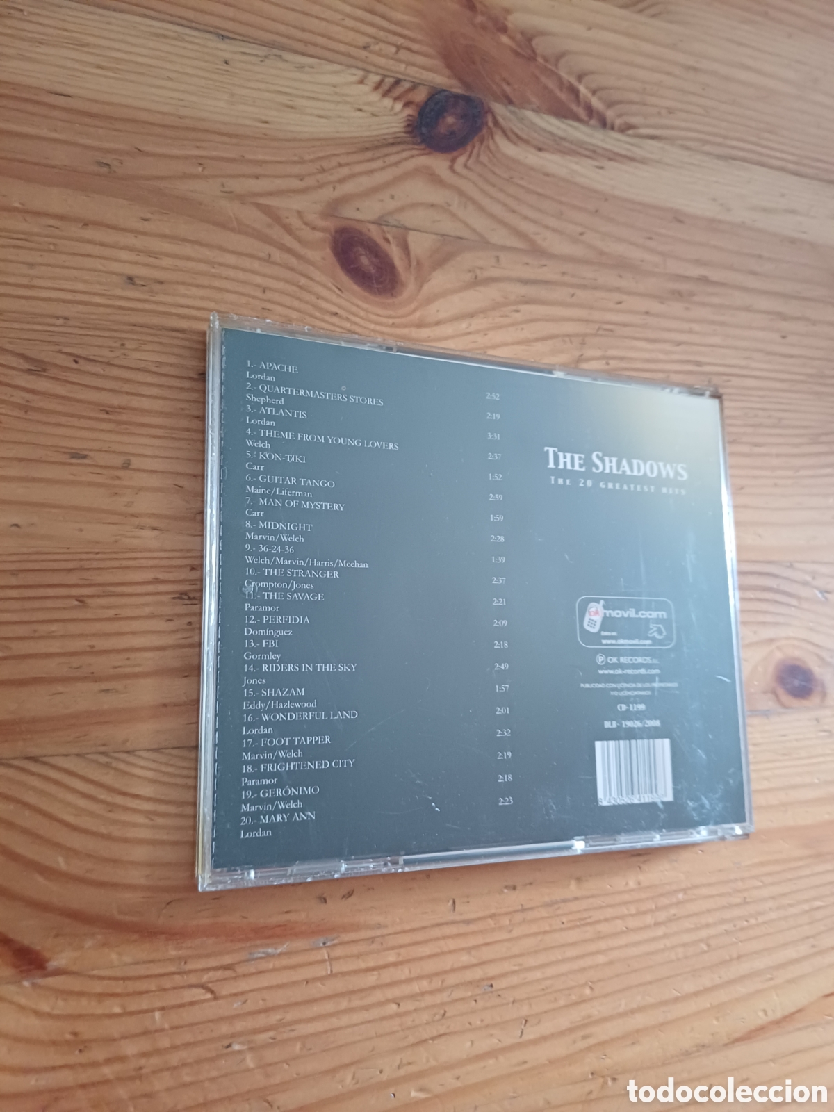 CDs de m&uacute;sica: The Shadows The 20 Greatest Hits CD - Foto 3