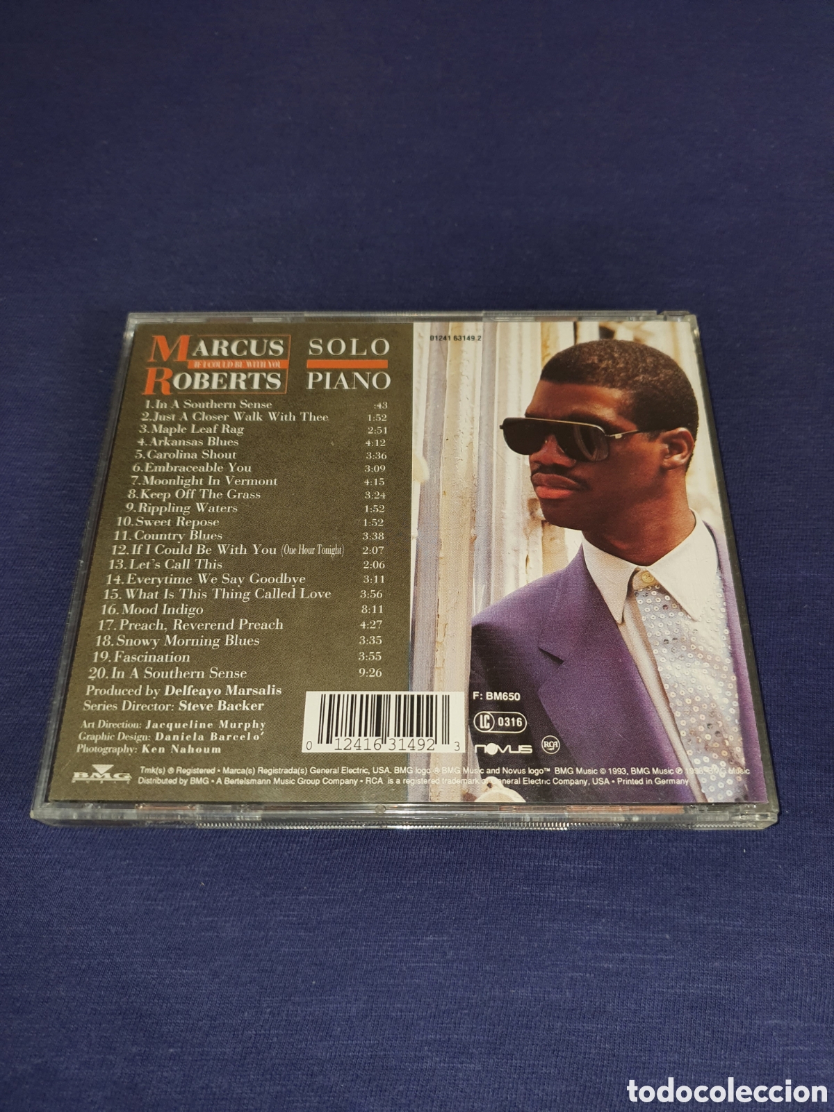 CDs de m&uacute;sica: Marcus Roberts If I could be with you - Foto 2