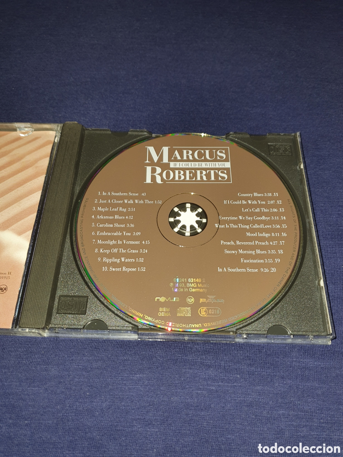 CDs de m&uacute;sica: Marcus Roberts If I could be with you - Foto 3