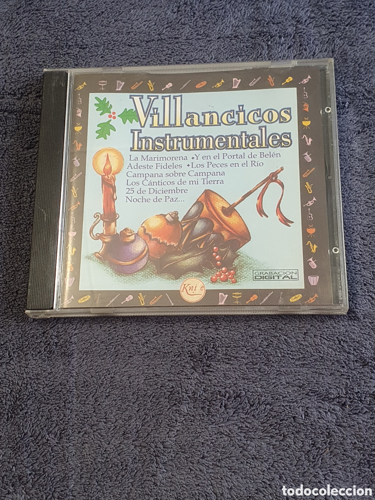 CDs de M&uacute;sica: CD34. Villancicos Instrumentales 1997.