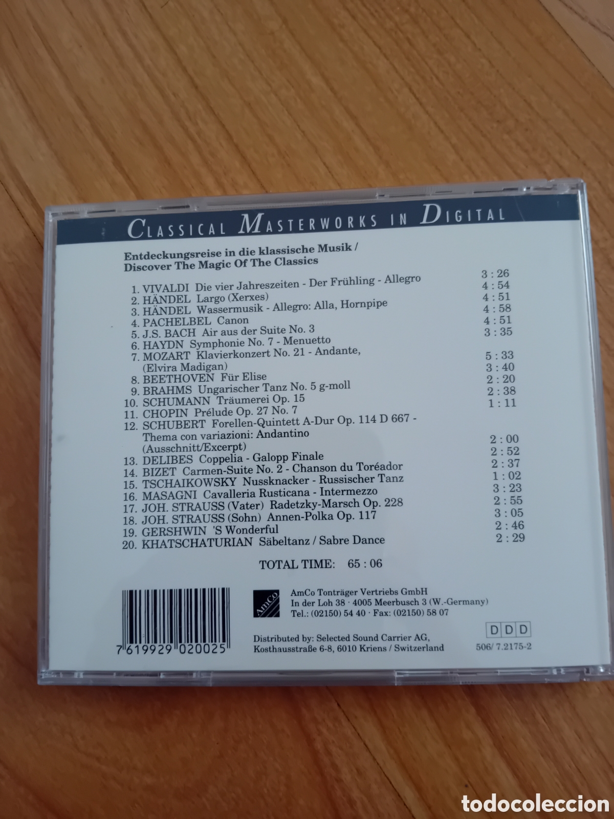 CDs de m&uacute;sica: CLASSICAL MASTERWORKS IN DIGITAL - Foto 2