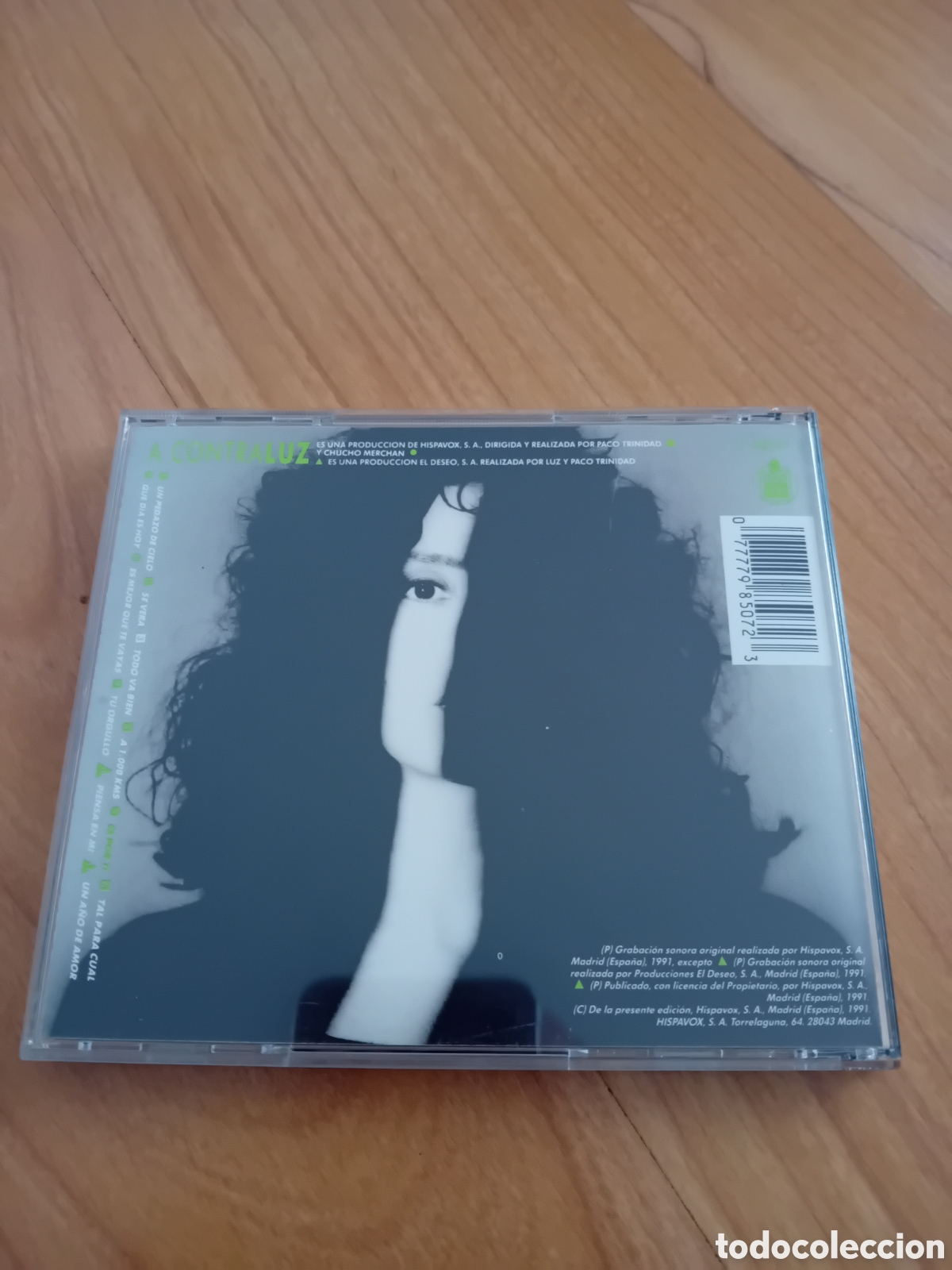 CDs de m&uacute;sica: LUZ CASAL. A CONTRALUZ. - Foto 2