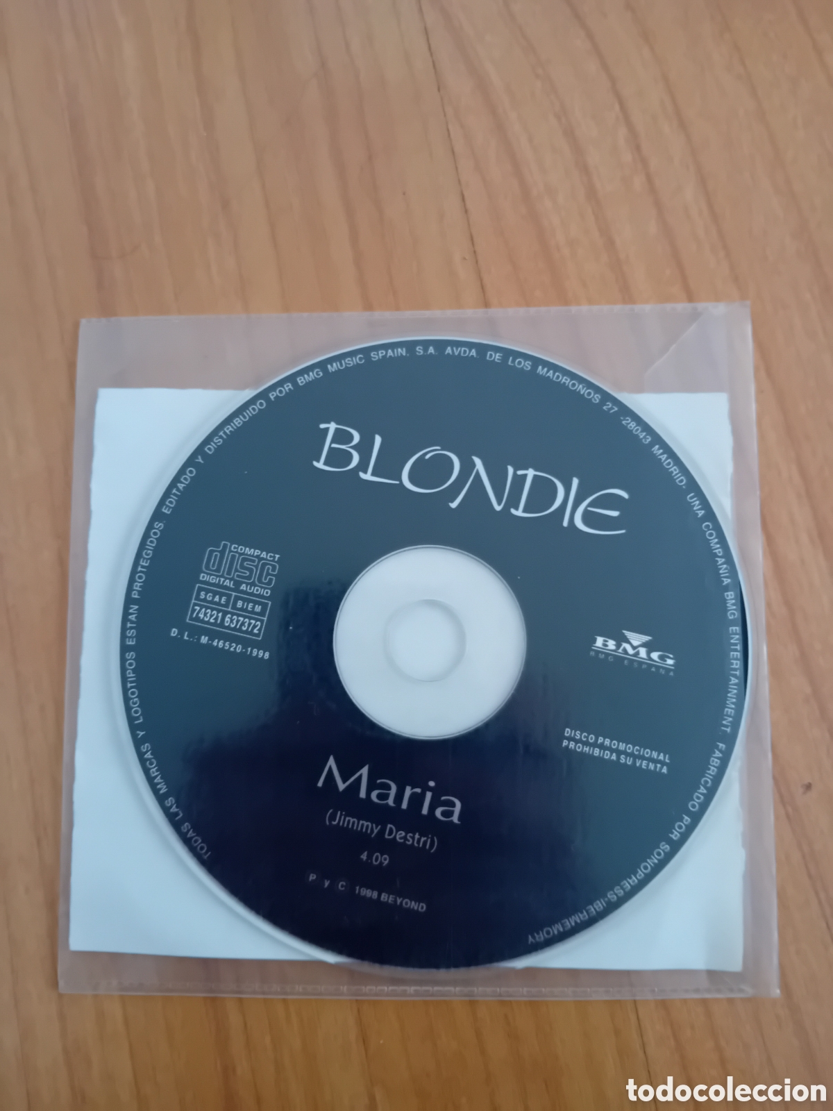 CDs de m&uacute;sica: BLONDIE. MARIA. SINGLE - Foto 1