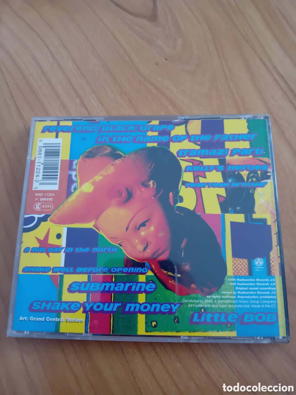 CDs de m&uacute;sica: BLACK GRAPE. ITS GREAT WHEN YOURE STRAIGHT - Foto 2