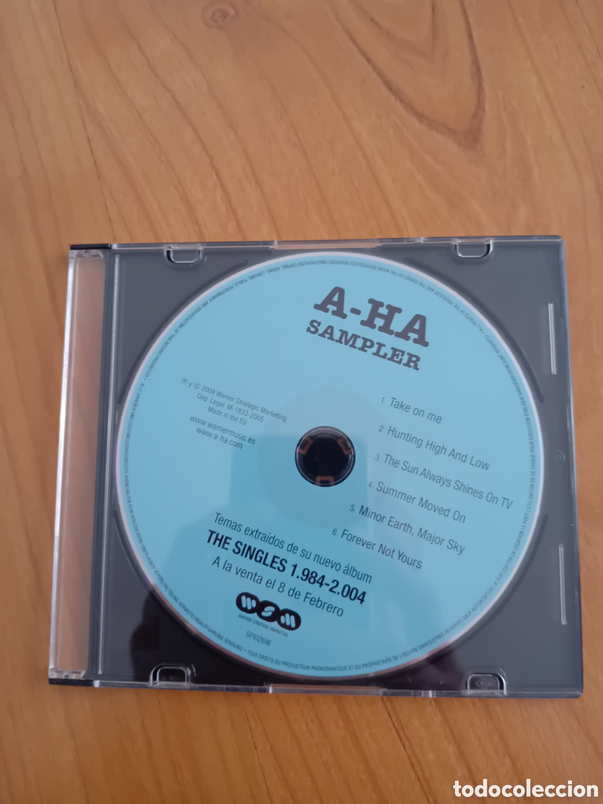 CDs de m&uacute;sica: A-HA. SAMPLER. THE SINGLES 1984-2004 - Foto 1