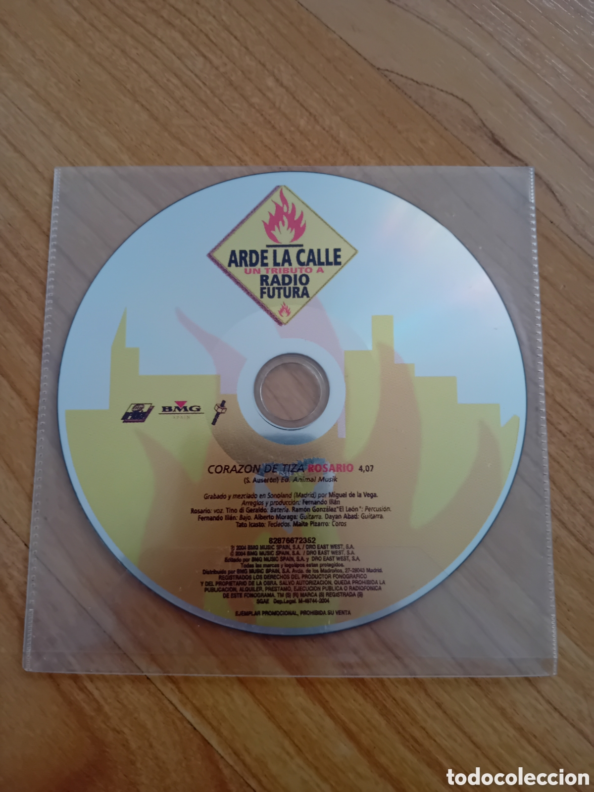 CDs de Musique: ROSARIO. TRIBUTO RADIO FUTURA. CORAZON DE TIZA
