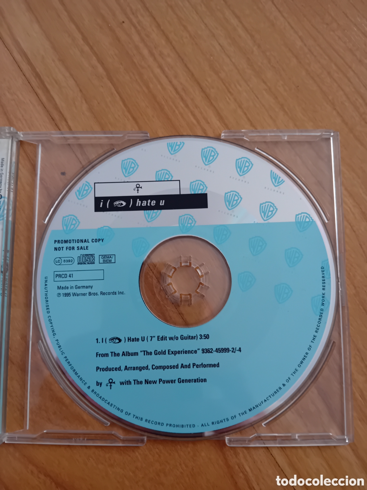 CDs de m&uacute;sica: PRINCE. I HATE U. SINGLE - Foto 2