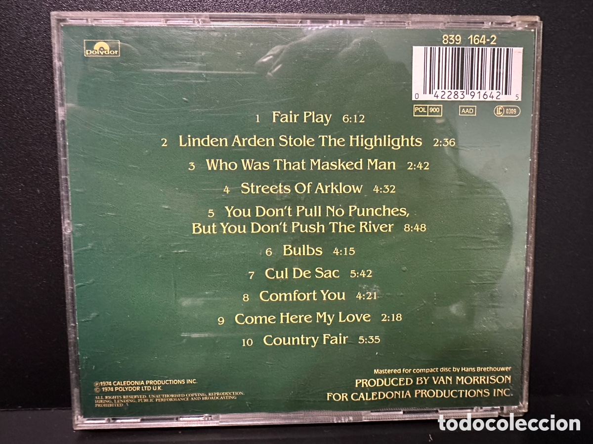 CDs de m&uacute;sica: Van Morrison - Veedon Fleece (CD) - Foto 2