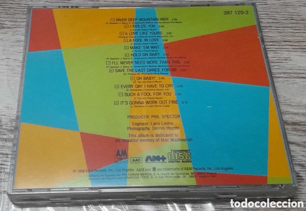 CDs de m&uacute;sica: IKE & TINA TURNER - RIVER DEEP - MOUNTAIN HIGH - Foto 2