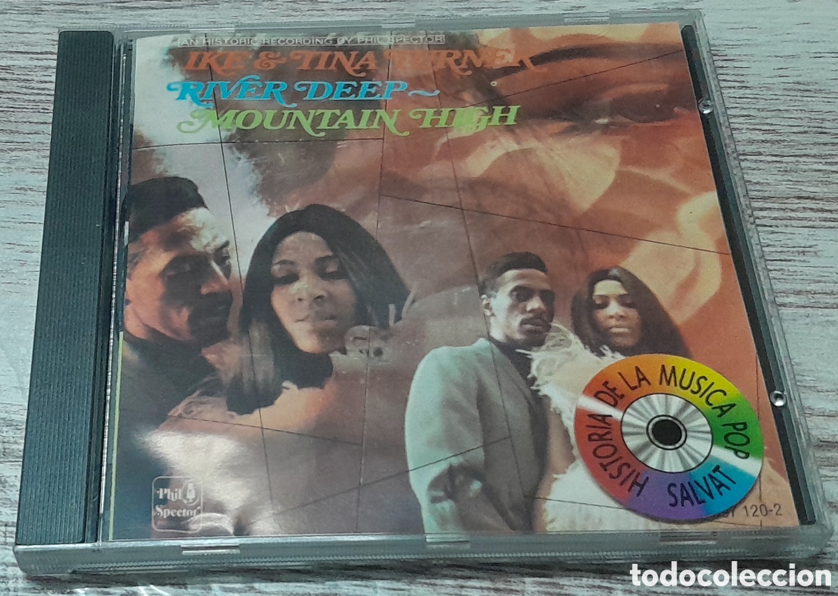 CDs de m&uacute;sica: IKE & TINA TURNER - RIVER DEEP - MOUNTAIN HIGH - Foto 1