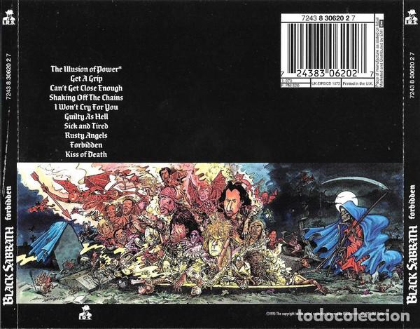 CDs de m&uacute;sica: Black Sabbath &ndash; Forbidden - Foto 2