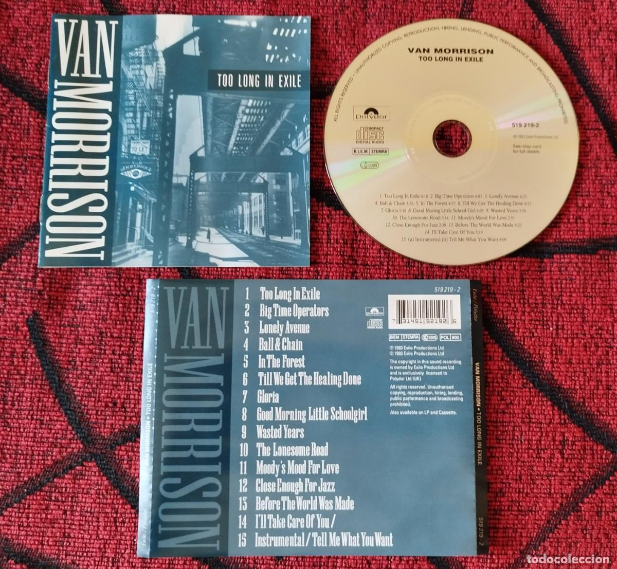 CDs de m&uacute;sica: VAN MORRISON ** Too Long In Exile ** CD 1993 UK - Foto 1