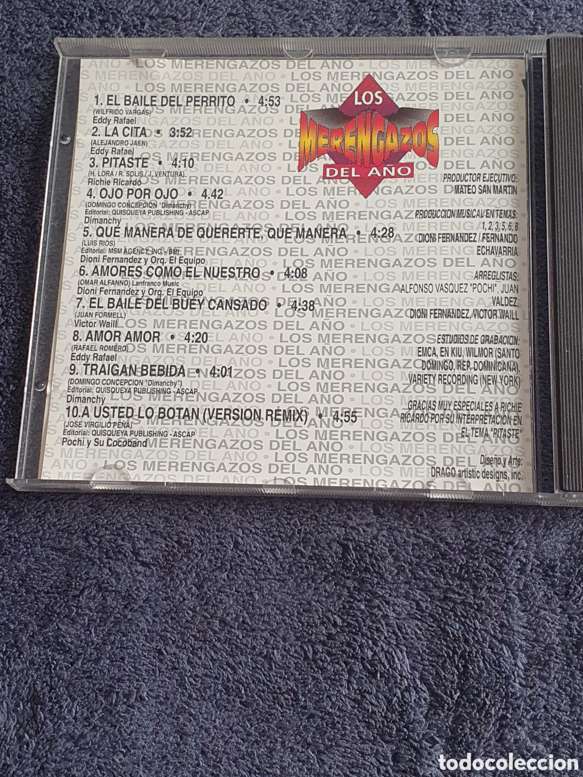 CDs de m&uacute;sica: CD35. Los Merengazos Del A&ntilde;o 1993. - Foto 3