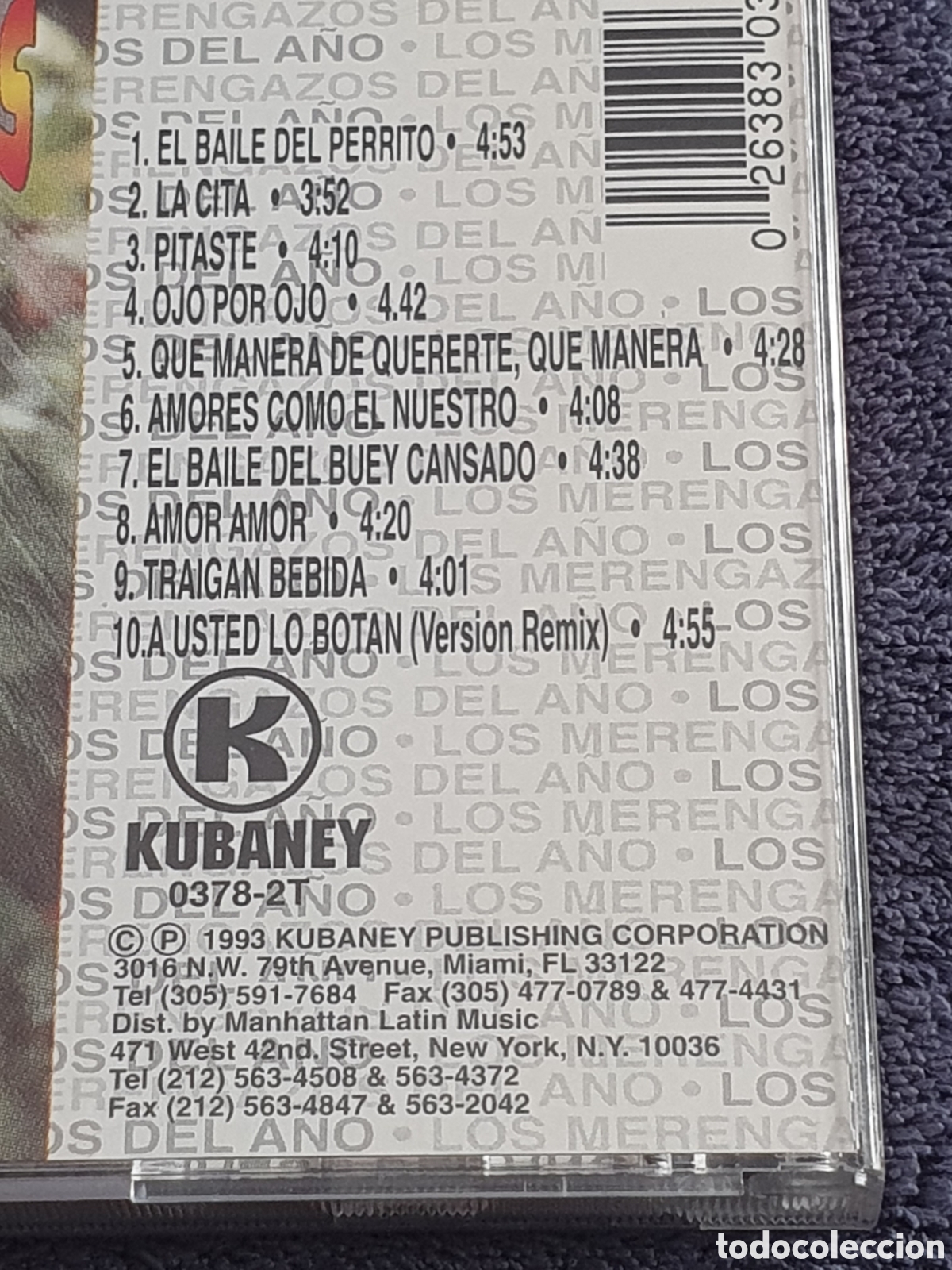 CDs de m&uacute;sica: CD35. Los Merengazos Del A&ntilde;o 1993. - Foto 5