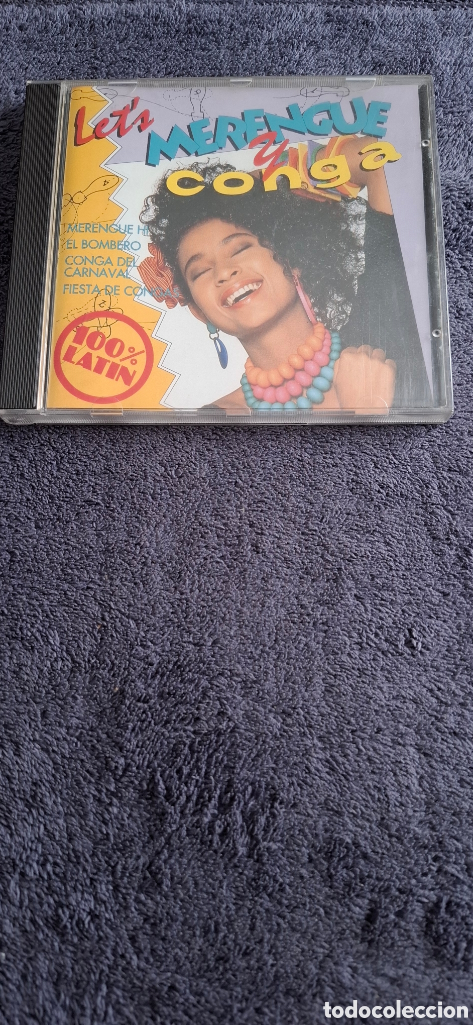 CDs de m&uacute;sica: CD35. Lets Merengue Y Conga, 1992. - Foto 1