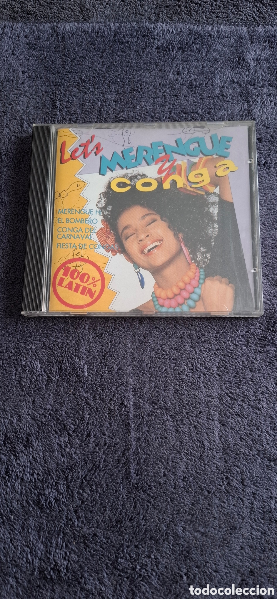 CDs de m&uacute;sica: CD35. Lets Merengue Y Conga, 1992. - Foto 2