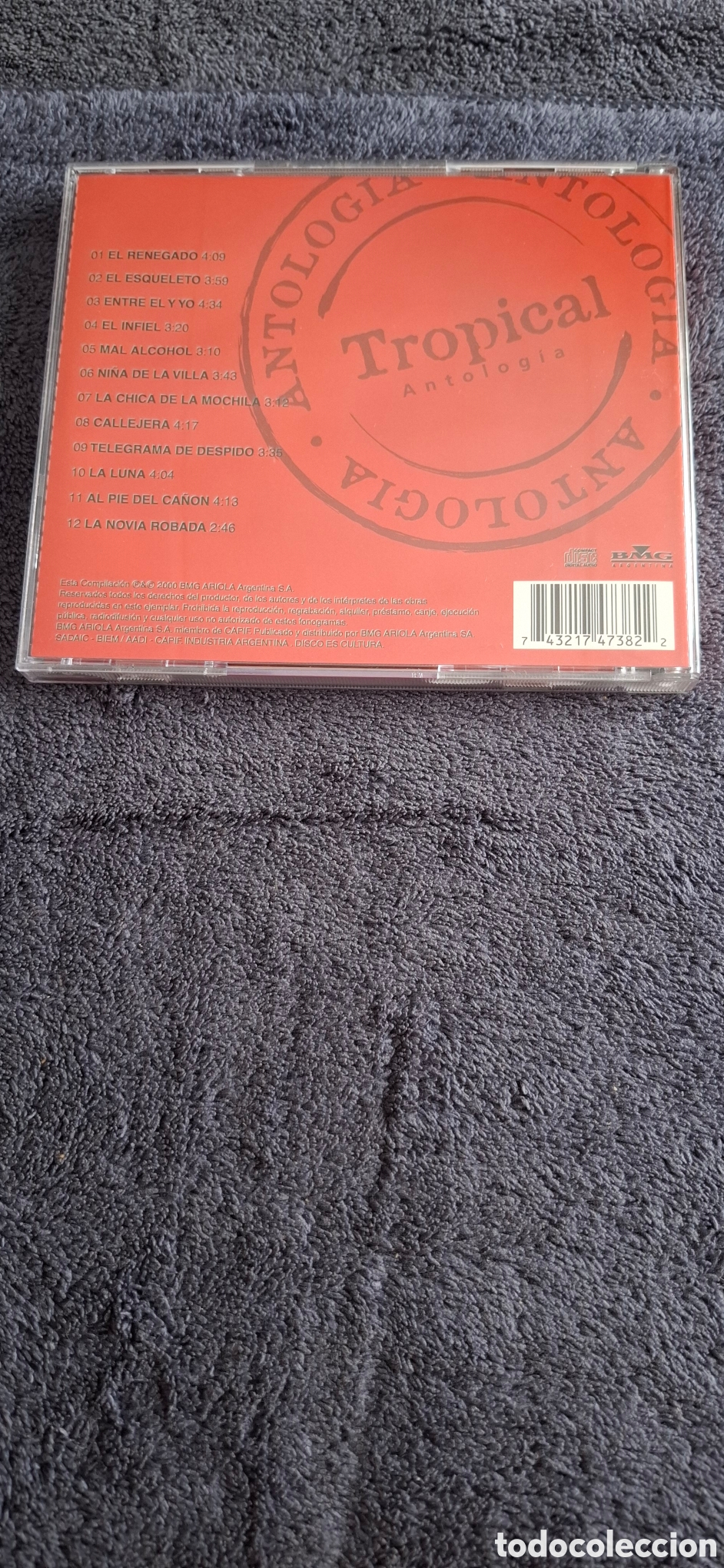 CDs de m&uacute;sica: CD35. La Mona Jim&eacute;nez - Antologia, 2000. - Foto 4