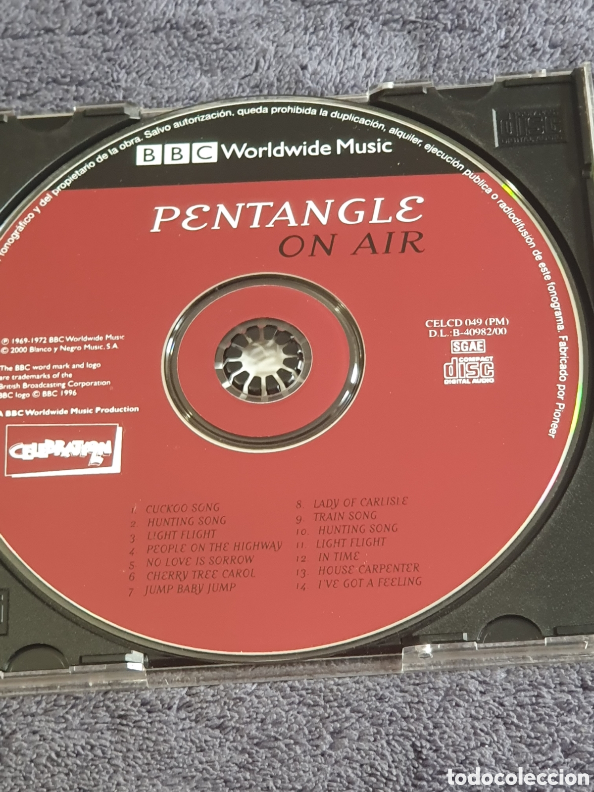 CDs de m&uacute;sica: CD35. Pentangle - On Air, 2000. - Foto 2