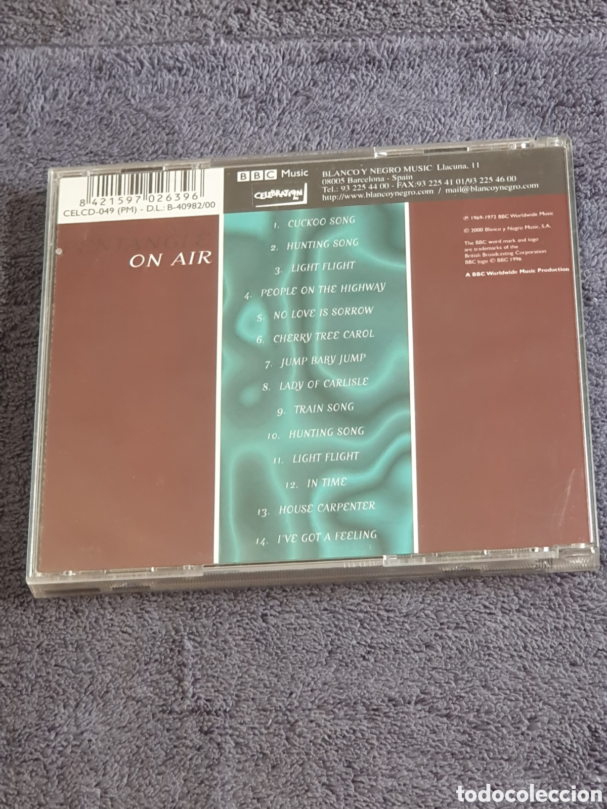 CDs de m&uacute;sica: CD35. Pentangle - On Air, 2000. - Foto 4