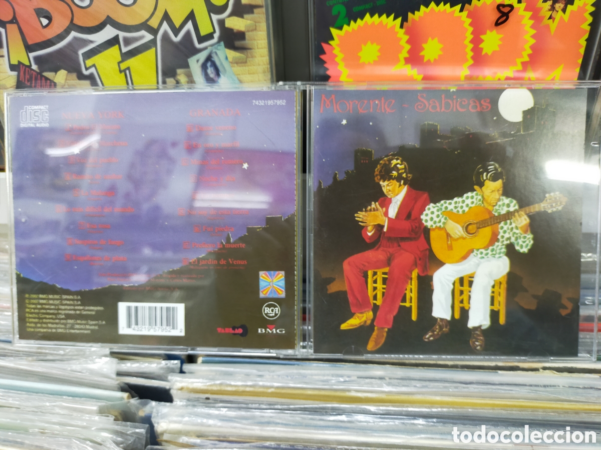 CDs de m&uacute;sica: Morente sabicas cd 2002 - Foto 1