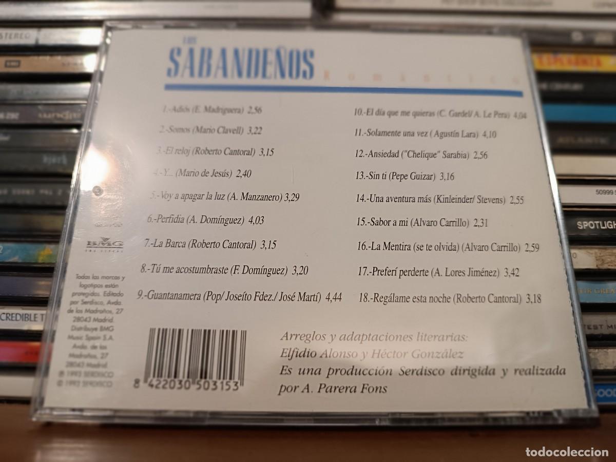 CDs de m&uacute;sica: Los Sabande&ntilde;os &lrm;&ndash; Rom&aacute;ntico-CD - Foto 2